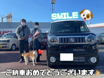 ワゴンＲスマイルご納車です！